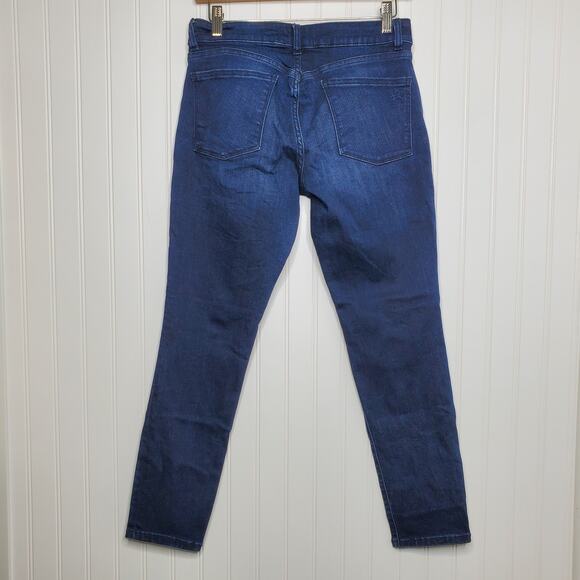 DL1961 Women's Coco Curvy Ankle Skinny Jeans Size 27 Mid Rise Dark Wash Stretch - Picture 3 of 10